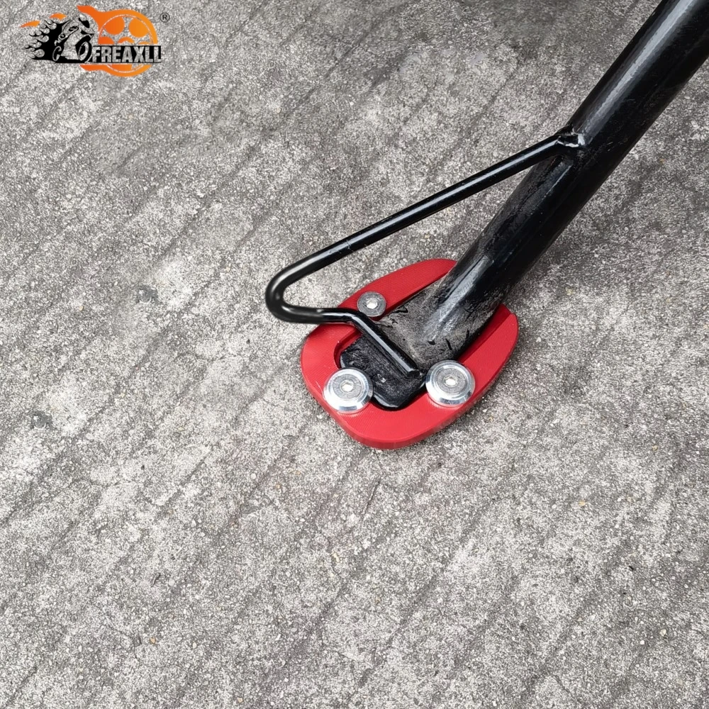 Fits For HONDA Ube / U-BE ZX U be Motorcycle CNC Aluminium Side Stand Base Extender Enlarge Pad Extension Widener Accessories