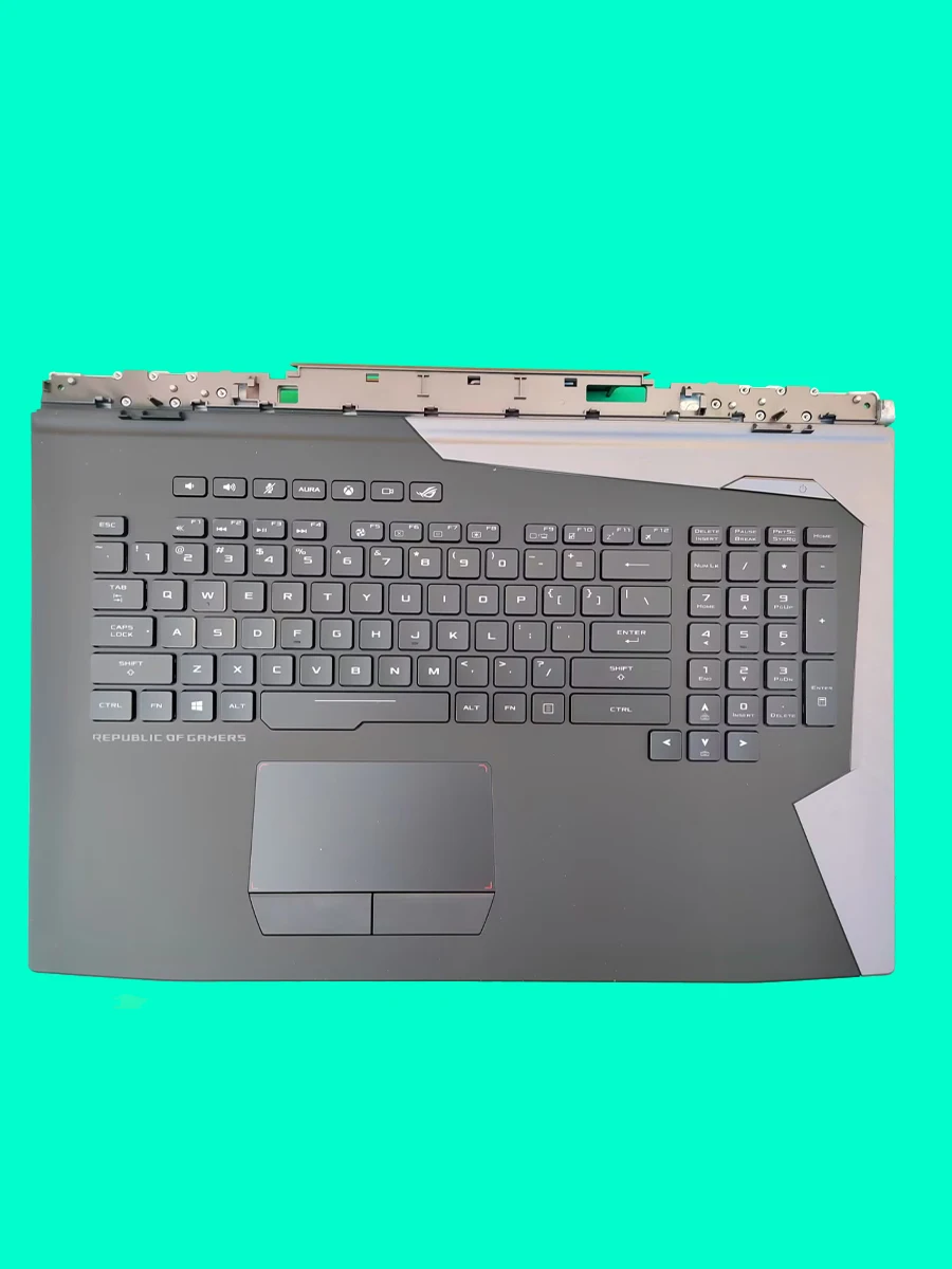 

XIN-Russian-US RGB клавиатура для ноутбука ASUS ROG G703 G703VI G703V G703GI G703GX G703GS RGB на ключ, с тачпадом и корпусом
