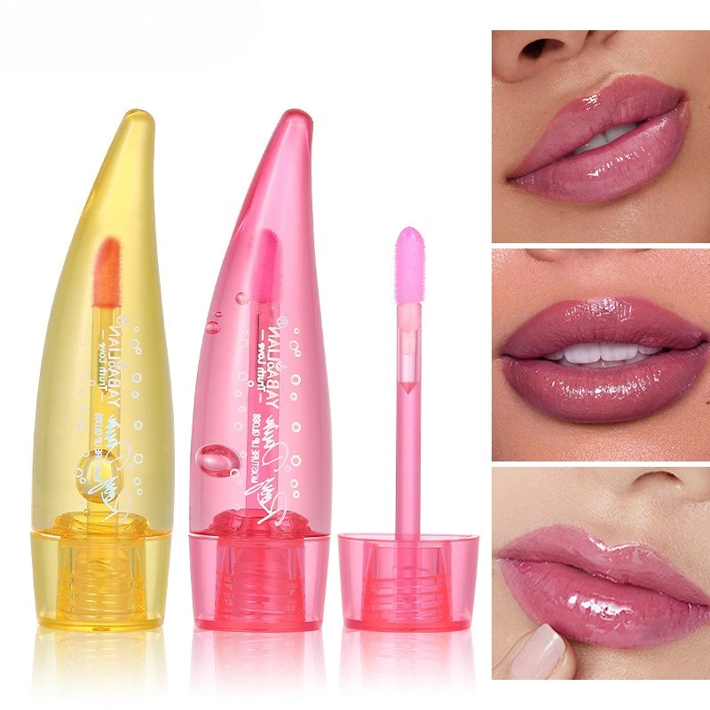 Aloe Vera Lip Gloss Temperature Changing Lip Balm Anti -Dryness Longlasting Moisturizing Transparent Liquid Lip Care Product New