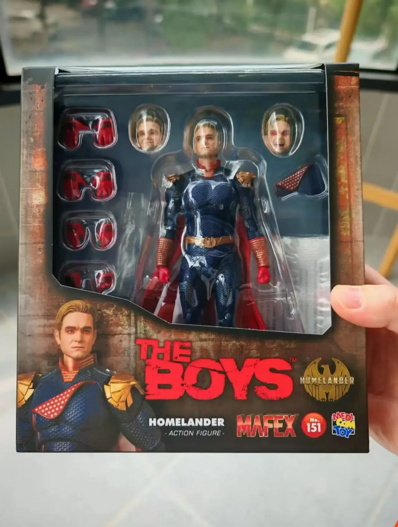 Medicom MAFEX The Boys The Homelander Wilhelm Billy Butcher نموذج لجسم مجموعة لعبة هدية متوفرة في المخزون