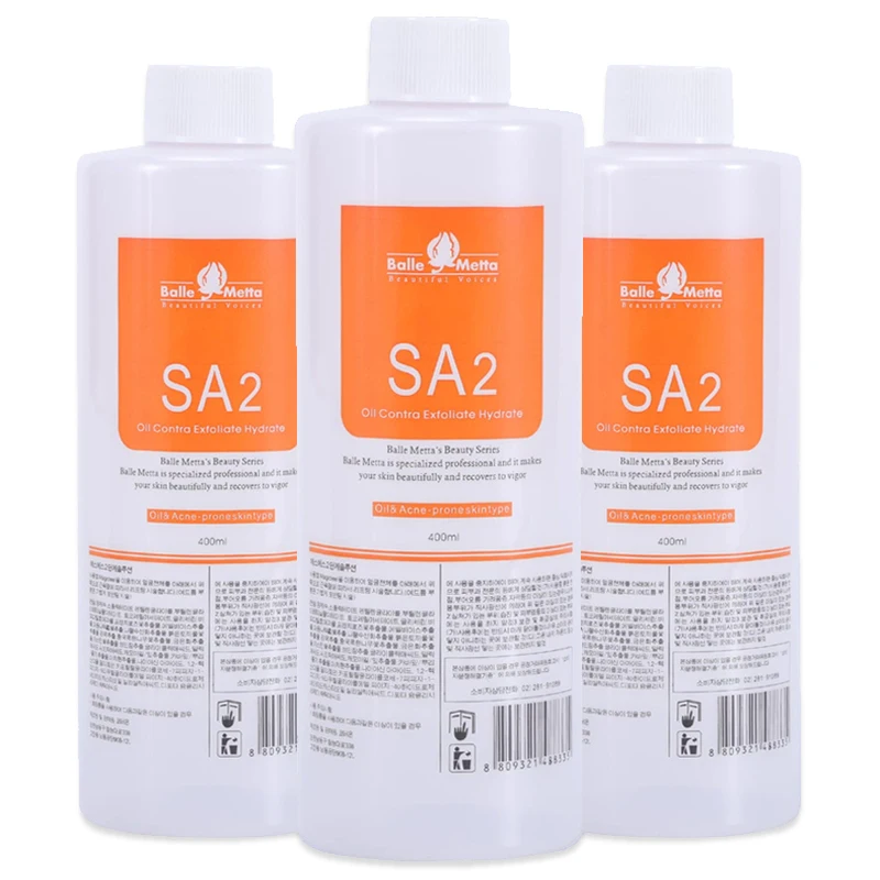 3 teile/los 1200ML Hydra Flüssiges Gesicht Serum Gesichts Aqua Peel Lösung AS1 SA2 AO3 Für Schönheit Maschine Hautpflege Tiefen reinigung