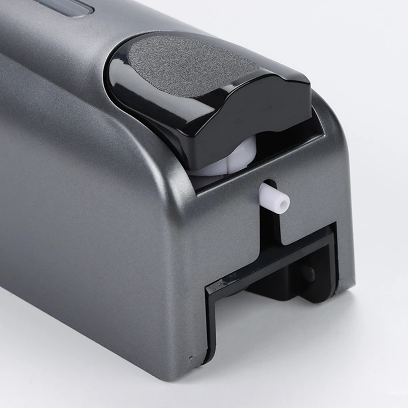 Dispensador de jabón Manual montado en la pared, 300ML, fácil de instalar, fácil de usar para baño, oficinas, restaurantes y hoteles