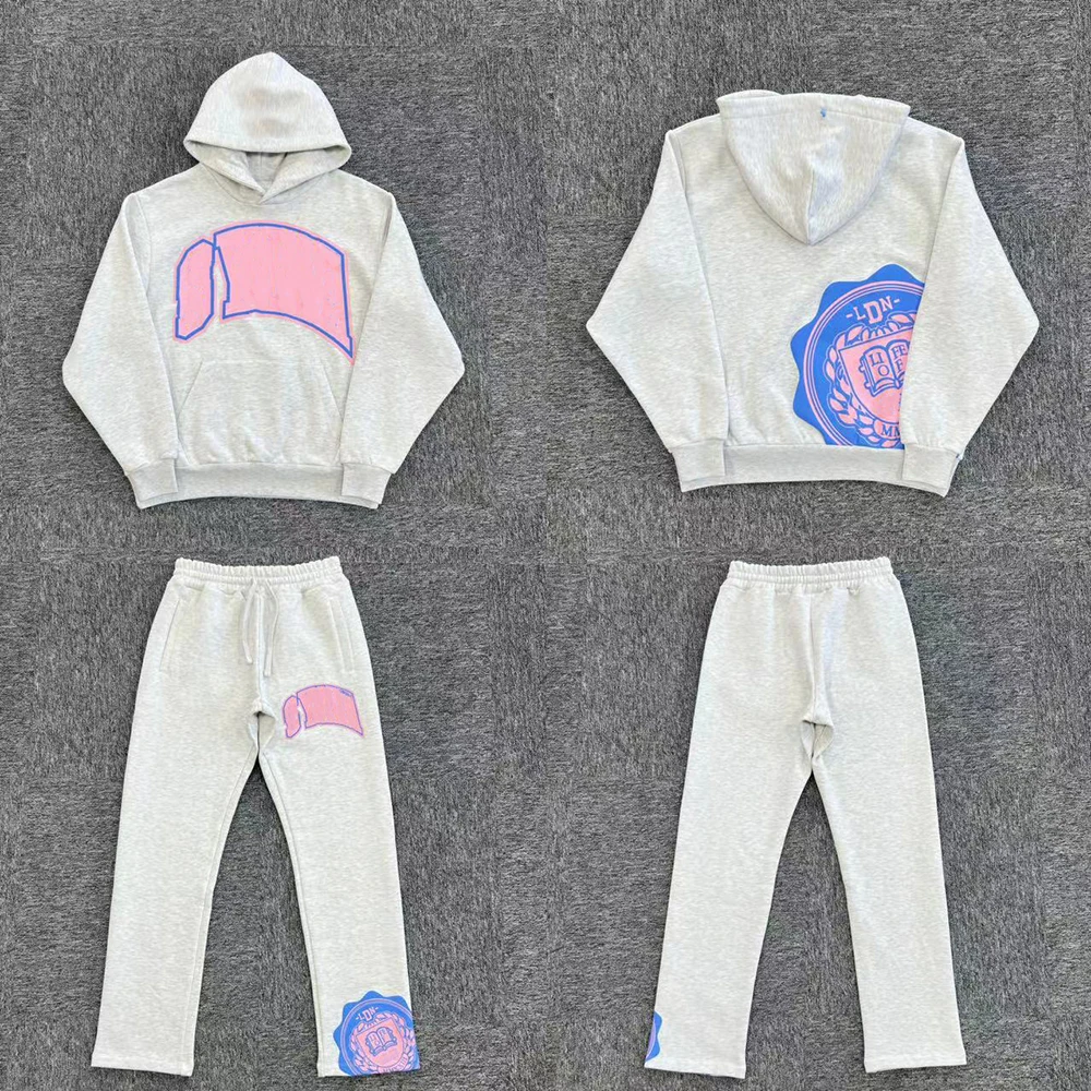 

SY-68 унисекс, хлопковый спортивный костюм, комплект с капюшоном и брюками, уличная одежда для бега, осенне-зимняя одежда, мужские и женские топы, комплект брюк