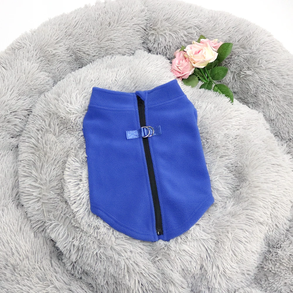 Winter-Hundekleidung Weiche Fleece-Jacke für Chihuahua Französische Bulldogge Mantel für Kleine Mittelgroße Hunde Katzen Warme Weste Welpen-Mops Haustier-Bekleidung – Detail 25