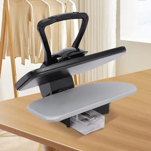 1600w Steam Iron Press with Overheat Protection and Auto Standby, Diamond Pattern Plate Heating for Professional Fabric Care at Home