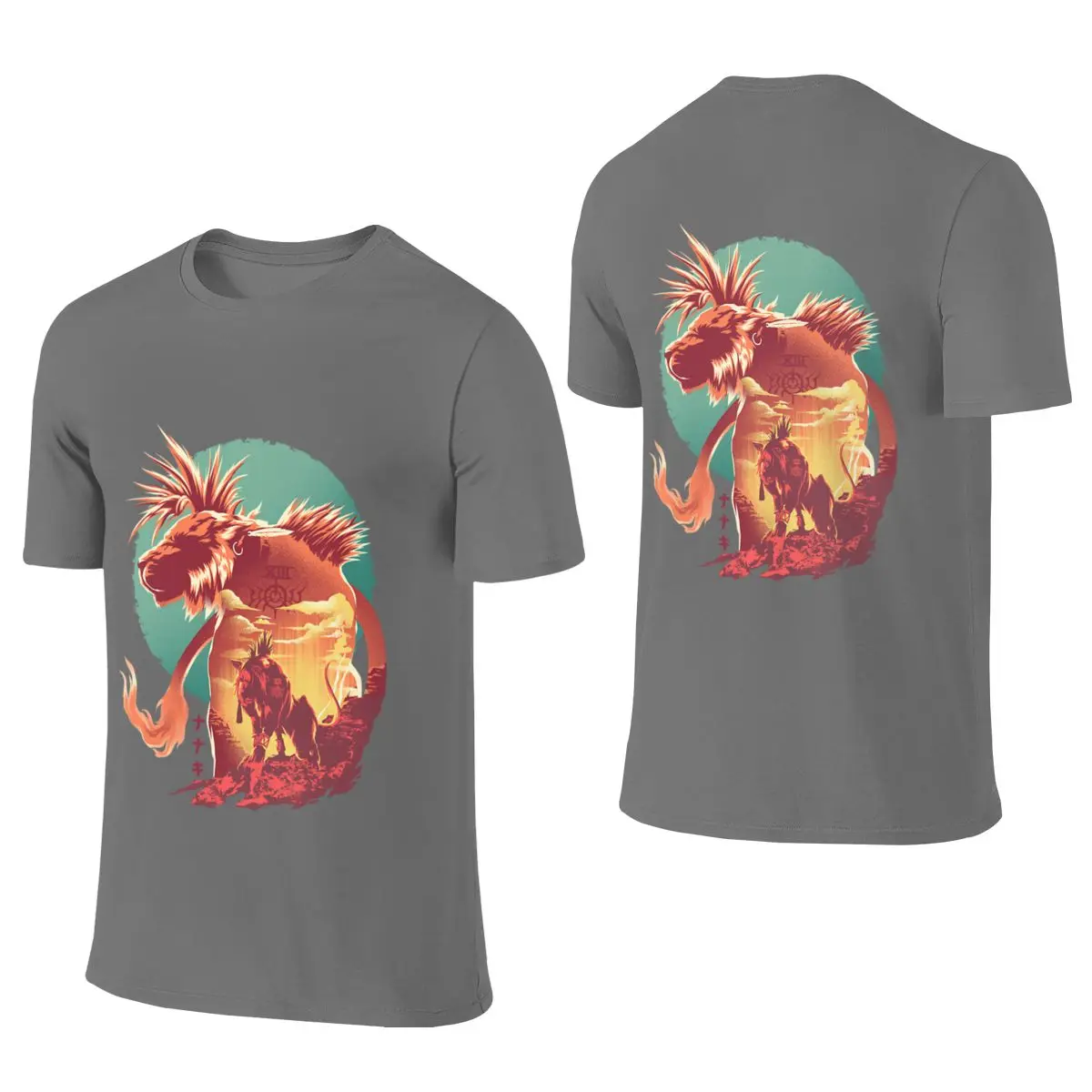 Research Specimen RedXIII V2 Sports Reversible T-shirt Urban Casual Korean Atmosphere T-shirt