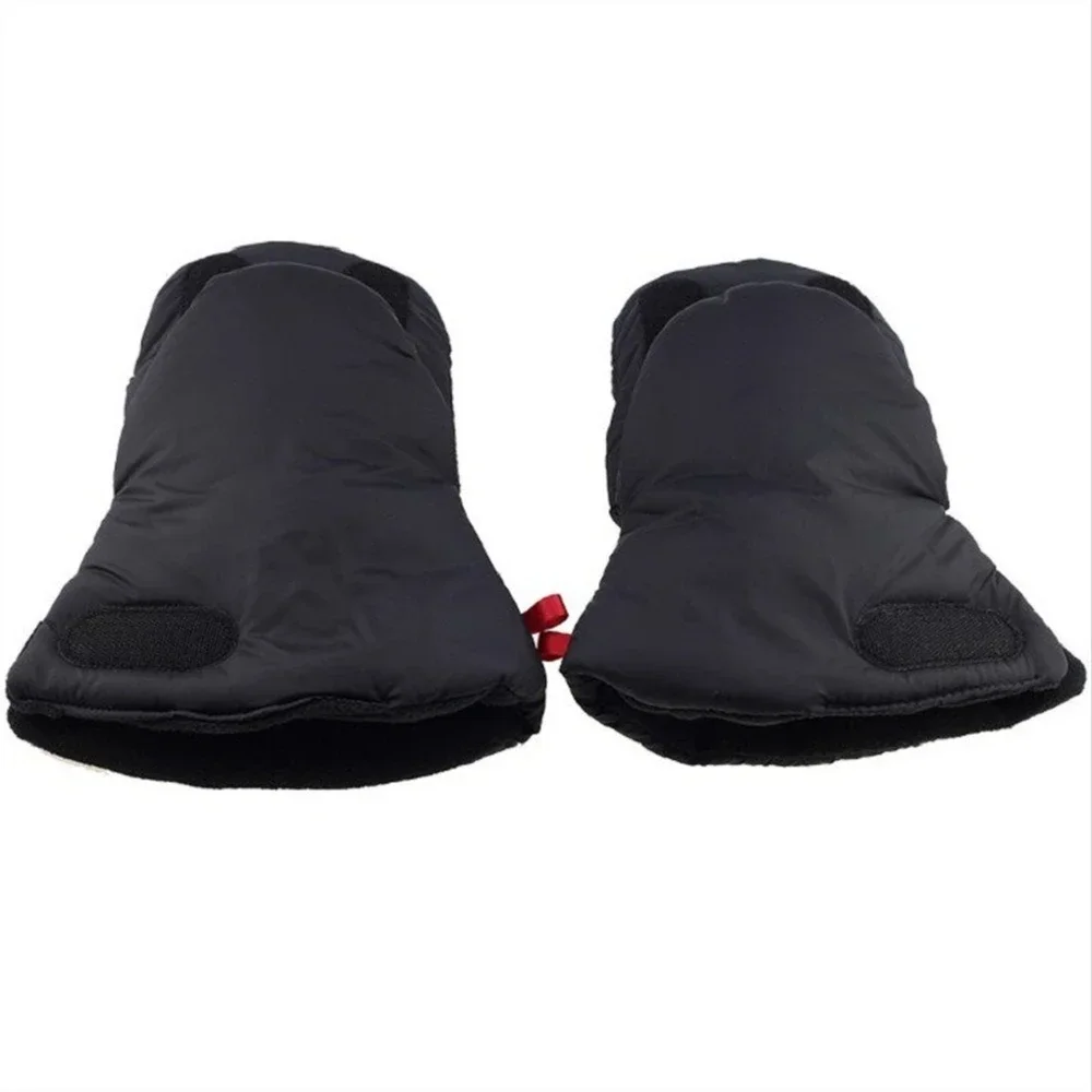 Winter Pram Hand Muff Baby Carriage Pushchair Warm Fur Fleece Hand Cover Buggy Clutch Cart Muff Glove Stroller Accessories