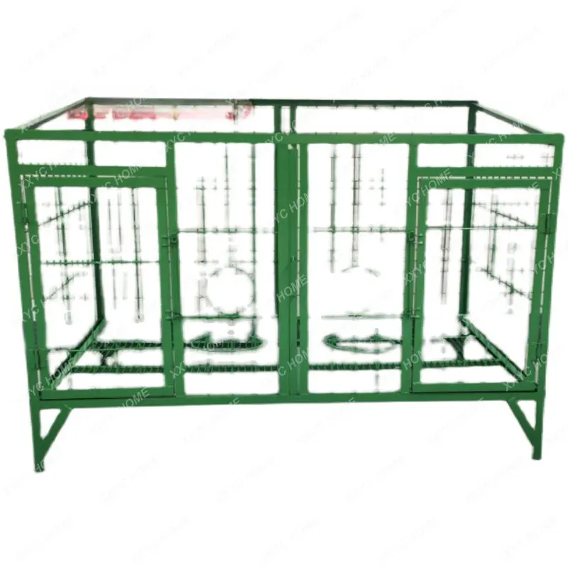 Steel Bar Angle Iron Dog Cage Large Dog Medium-Sized Dog Dog Cage Outdoor Strong and Durable переноска для кошек