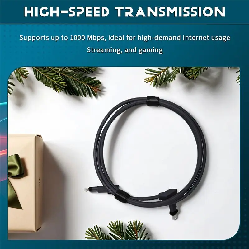 A42T-Rectangular Satellite Replacement Cable 1000Mbps For Starlink Rectangular Satellite V2 Cable Repair