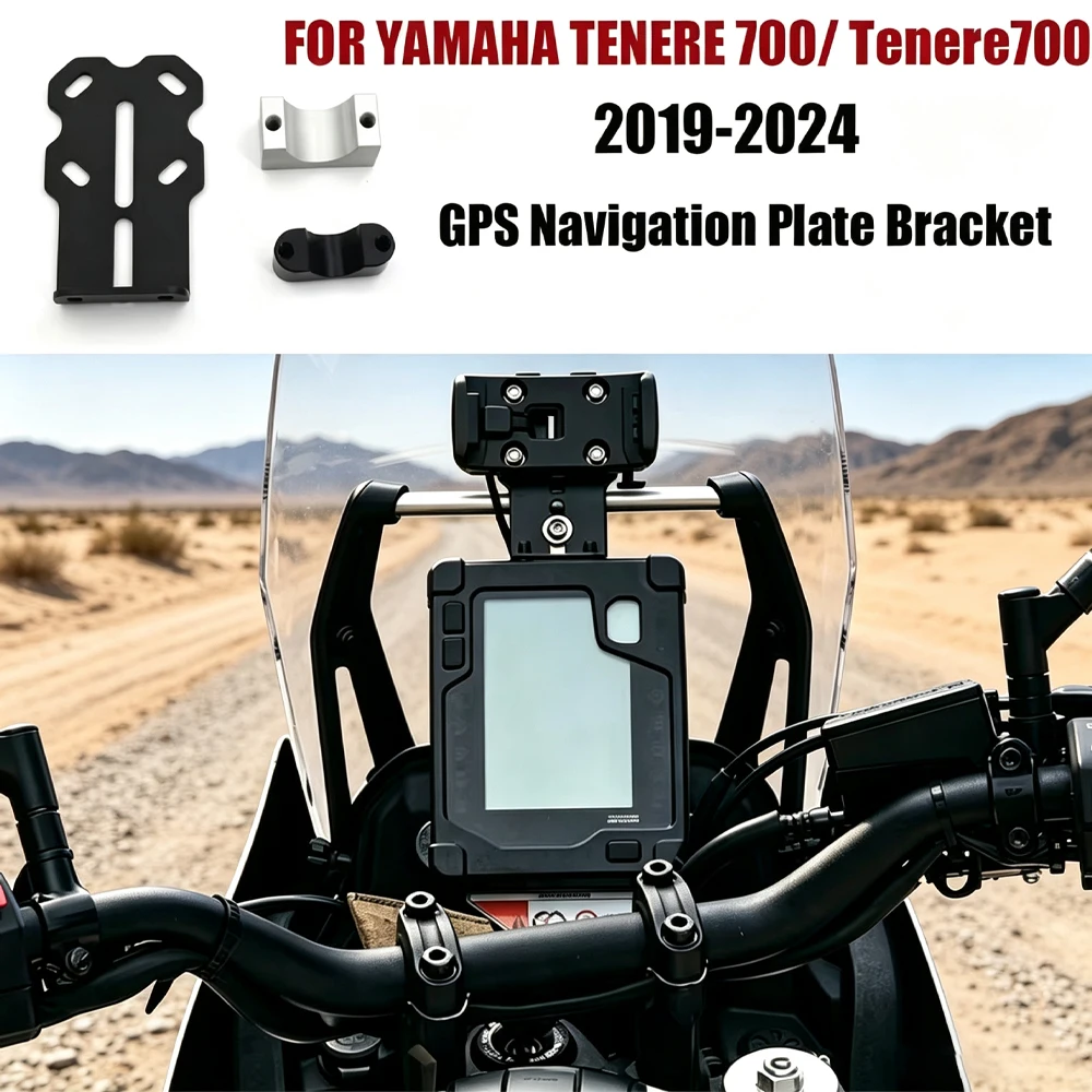 2019-2024 Motorcycle Accessories  FOR YAMAHA TENERE 700/ Tenere700 Phone Holder Stand GPS Navigation Plate Bracket