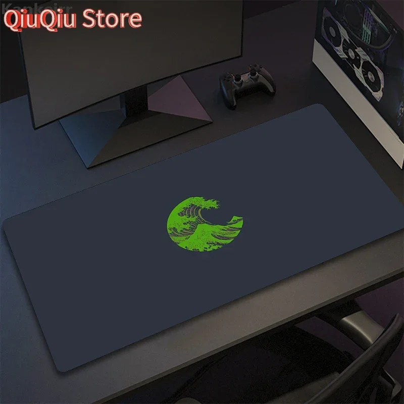 

XXL Deskmat Japan Great Waves Large Mouse Pad Anime Desktop Accessories Mousepad Gamer Rubber Desk Mat Gaming Mause Office Pads