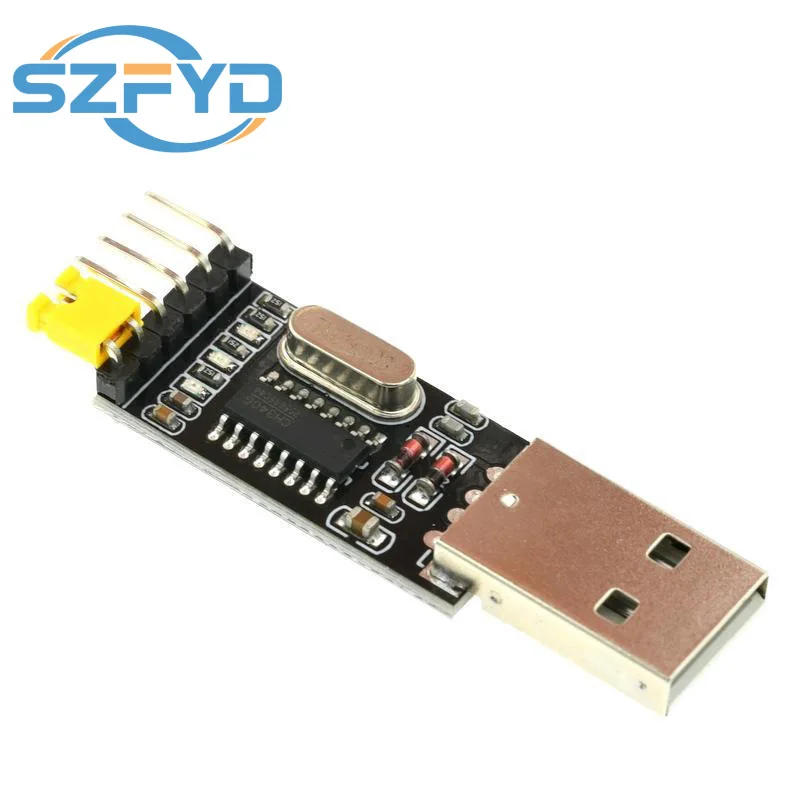 Преобразователь USB в TTL модуль UART CH340G CH340 3,3 В 5 В переключатель для Stm Esp32 Respberry Pi Arduino