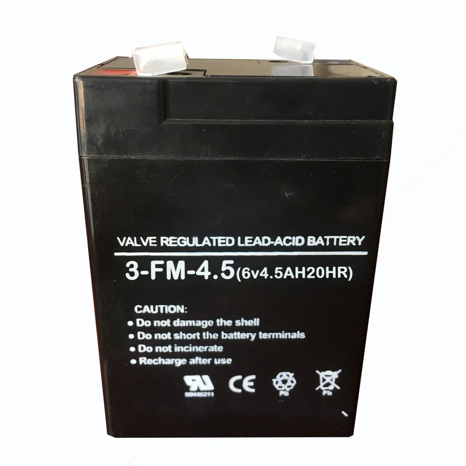 6V 4.5AH Wholesale Price 24V 20Ah Lead Acid Batteries Suitable for Motorcycle