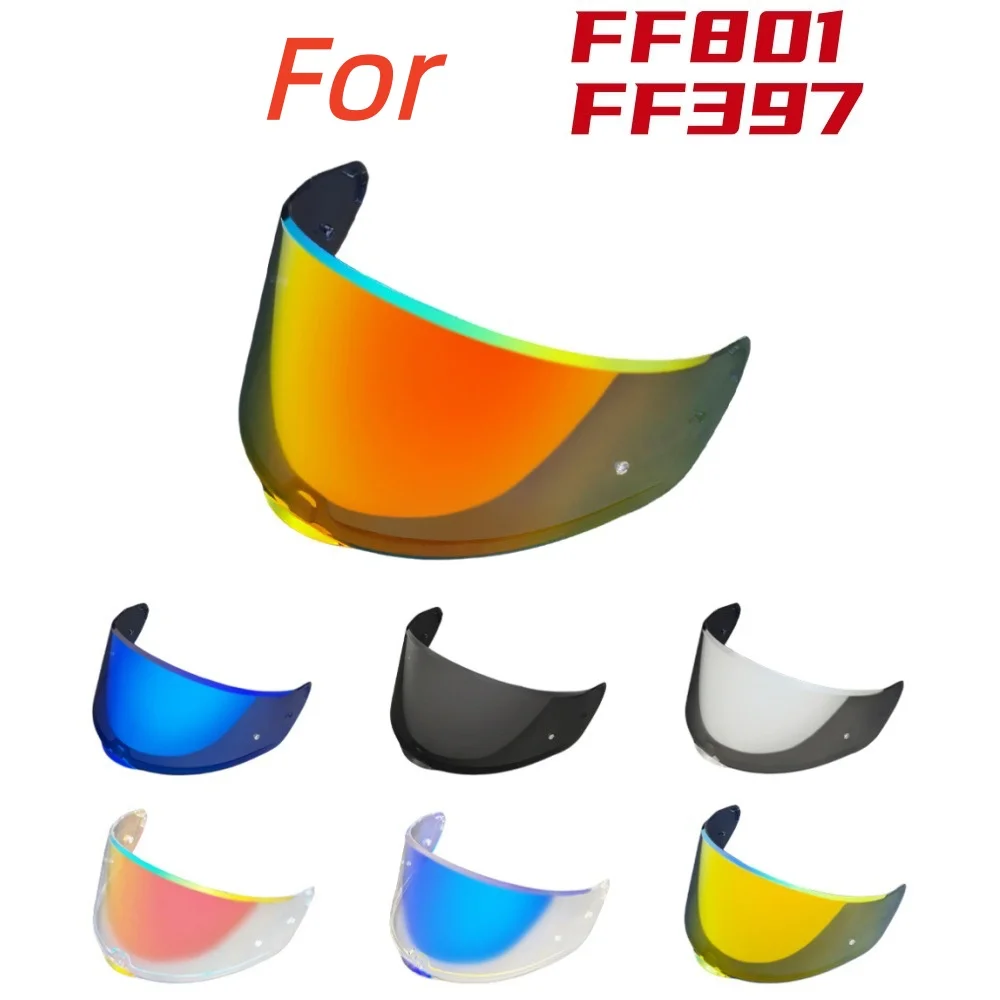 FF801 Motorcycle Helmet Visor Sunscreen Compatible with Citation Sedici Strada2 Strada3 FT2 Vector FF397 Lentes Para Casco De Mo