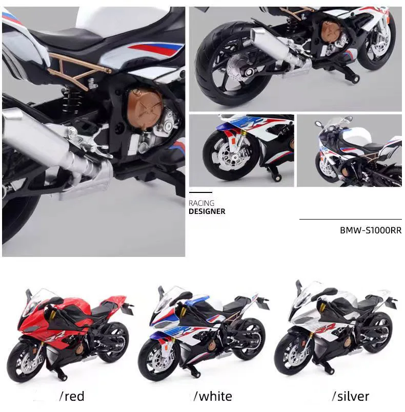 1:12 Scale Technical S1000RR Alloy Car Model Diecast Car Off-road Vehicle Toys For Boys Birthday Gift Kids Toys Car Collection