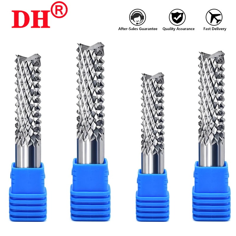 Corn End Mill PCB Milling Cutter Carbide End Mill CNC Cutting Milling Tools Router Bit Shank 1/8 4 6 8 10 12mm grave tools