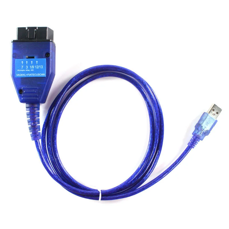 VAG USB Cable With FTDI Chip Vag USB OBD2 Scanner Scan Tool Interface For Fiat Car Accessories