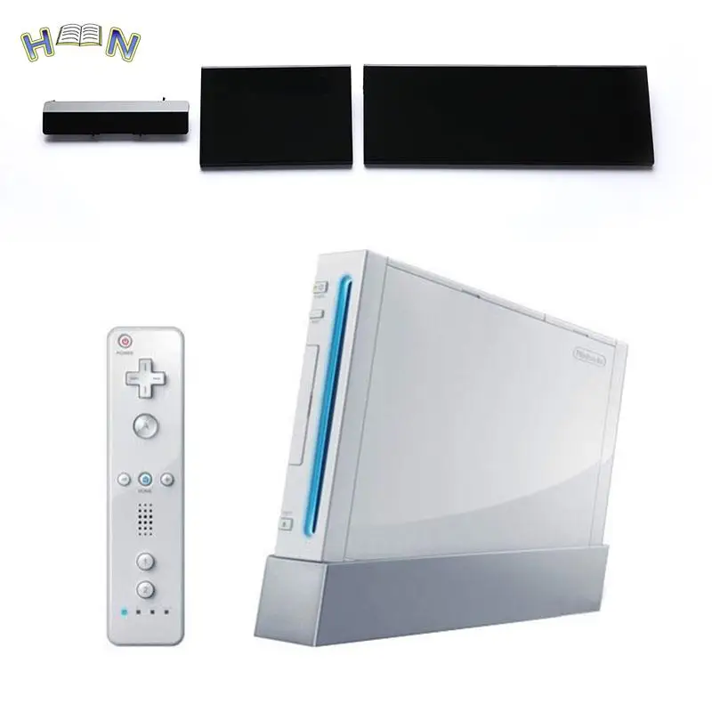 3 in 1 Plastic Replacement Door Cover Flap Set for Wii Console 2 Cover