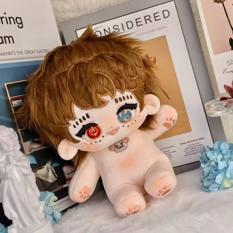 Stuffed Animals 20cm Identity V Kawaii Cosplay Soft Cotton Doll Body Acrobat Smart Aleck Cartoon Plush DIy Toy Figures Fans Gift