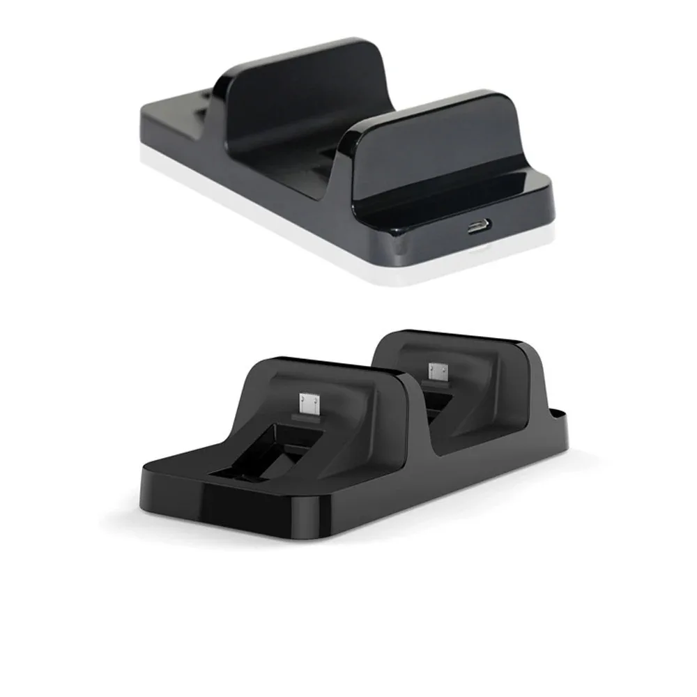 لوحدة تحكم PS4 USB شاحن مزدوج قاعدة شحن الألعاب حامل شاحن لسوني بلاي ستيشن 4 شاحن تحكم لوحة الألعاب اللاسلكية
