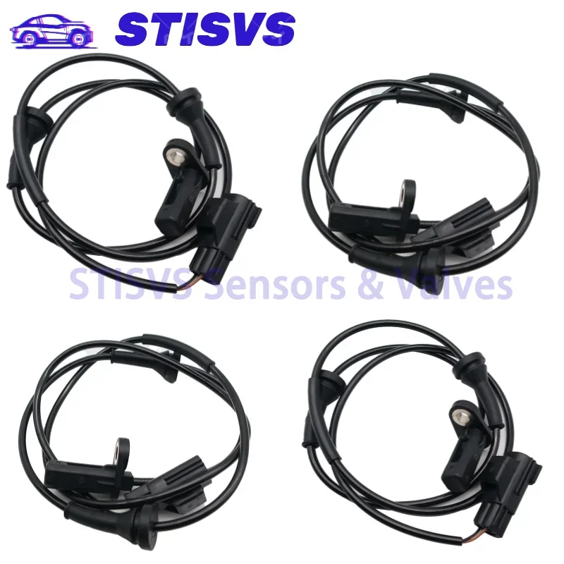 30773738 4PCS Front Rear Left/Right ABS Wheel Speed Sensor For Volvo S60 S80 V70 XC70 1999-2009 30773742 30773740 30773743 New