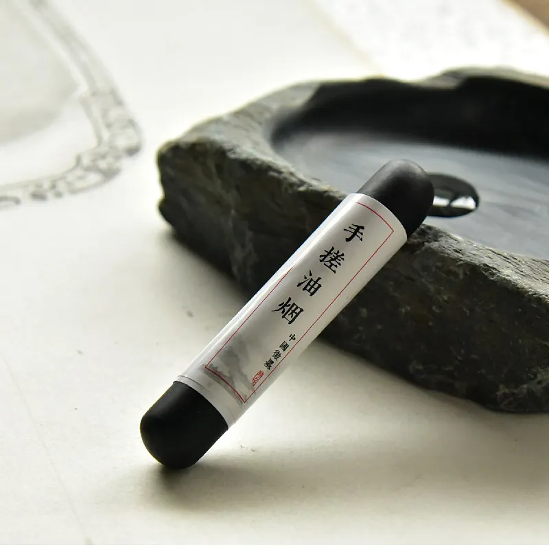 Handmade Oil Soot Grinding Natural Solid Ink Chinese Traditional Painting Calligraphy Ink Stick Writing Painting Creative Gifts