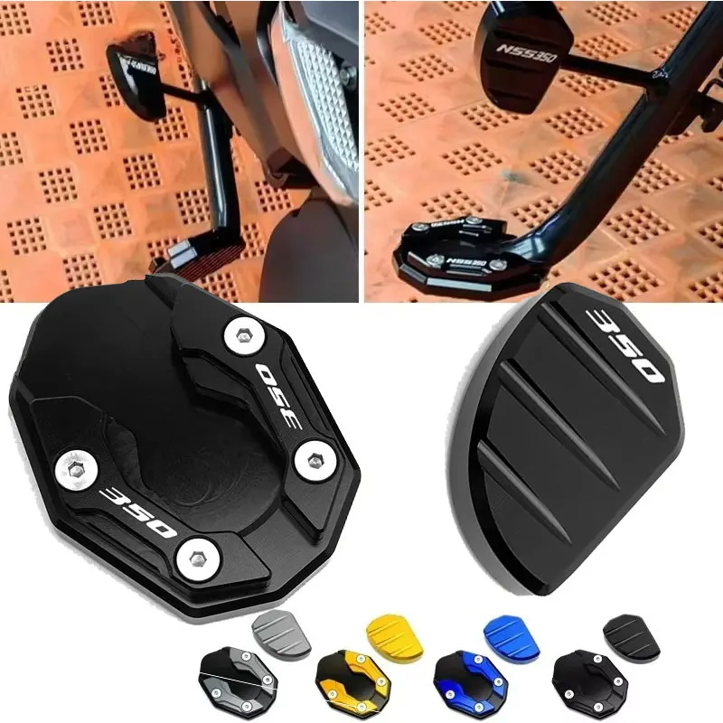 For Honda Forza 350 300 ADV350 NSS 350 125 300  Motorcycle Accessories Side Support Enlarged Block Parking Aid Auxiliary Bracket