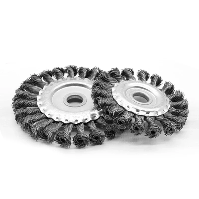 Removal Wire Wheel Cup Brush Disc Twist Knot Steel Wire Wheel Brush for Angle Grinder Cleaner Accessories