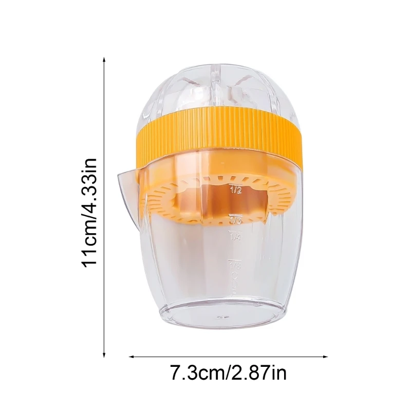 Utensile da cucina manuale in plastica per spremiagrumi, spremiagrumi, per appassionati succhi