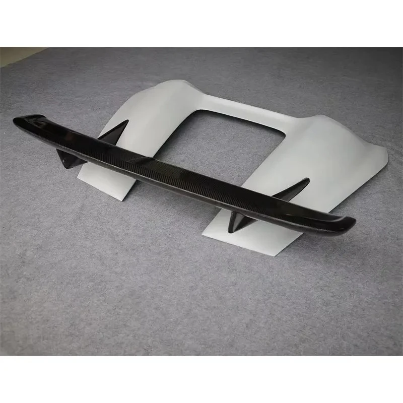 Hump GT Style Carbon Fiber Rear Spoiler Tail for 2016-2021 981 718 BOXSTER Trunk Real Carbon Fiber Spoiler