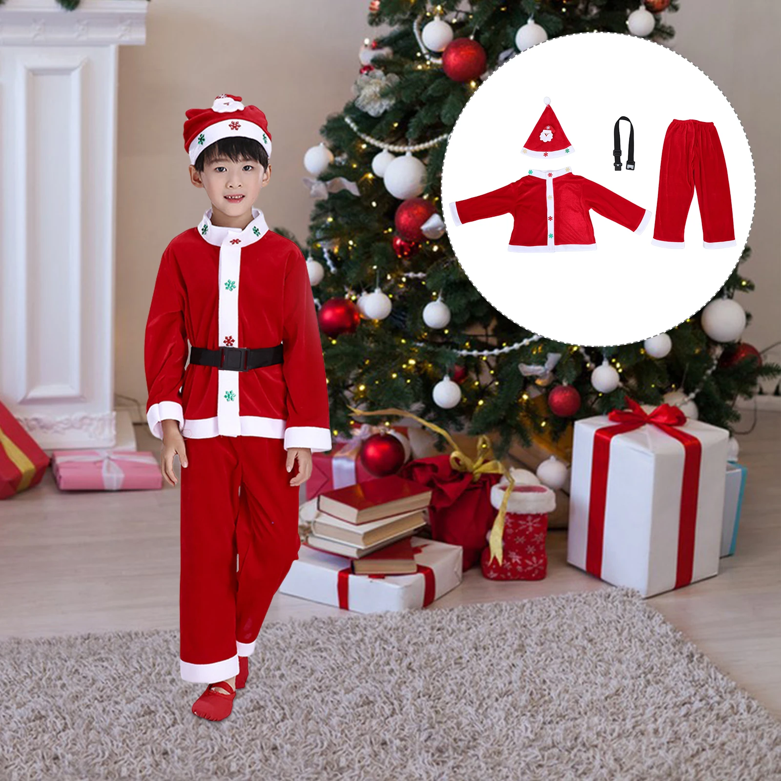 

Christmas Costumes Holiday Cosplay Infant Boy Clothes Bulk Suits for Boys