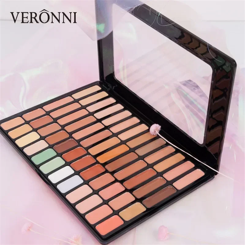 50 Color Professional Makeup Concealer Palette Black Eye Circle Correction Facial Eye Long Lasting Face Contouring Cosmetics