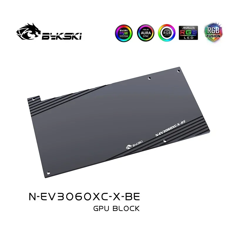 Imagem -06 - Bykski N-ev3060xc-x Bloco de Água Gpu para Evga Rtx 3060 xc 12gb Evga Rtx 3060ti xc Radiador de Placa Gráfica Refrigerador de Água Vga