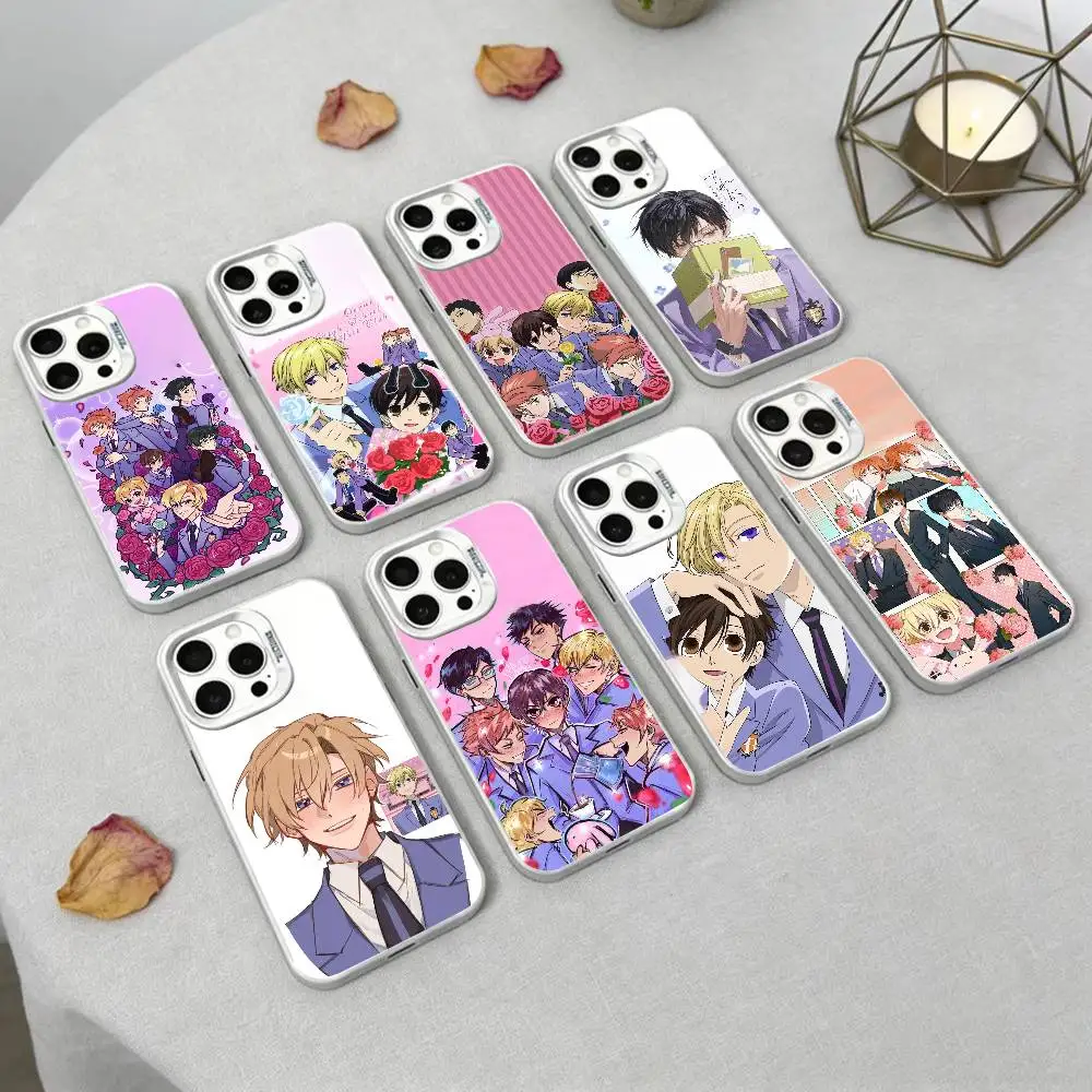 

ouran high school host club Phone Case For iPhone 16,15,14,13,12,17,Pro,MAX white Matte Shockproof Cover