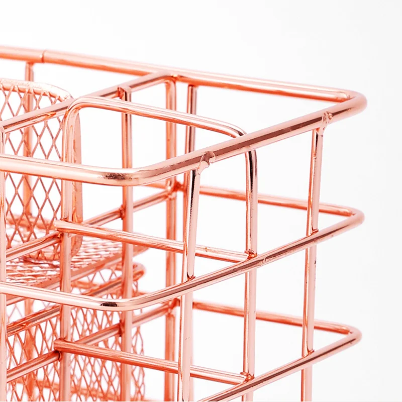 사무실, 책상, 문구류, 화장품, 보석용 북유럽 금속 서랍 정리함 – 세련된 가정 및 작업 공간 보관 솔루션, Du