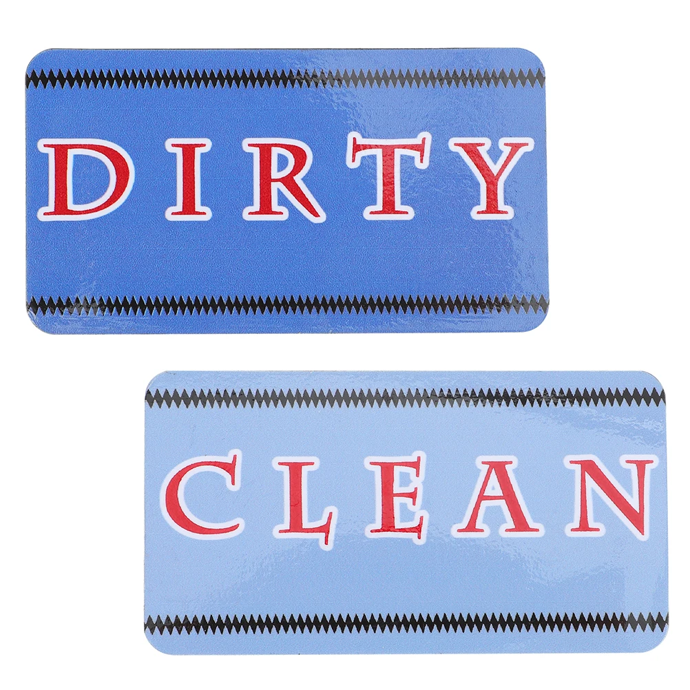 

Reversible Dishwasher Magnet Sign Clean Dirty Indicator Premium Silver Spray Surface Non Magnetic Suitable All Types Dishwasher