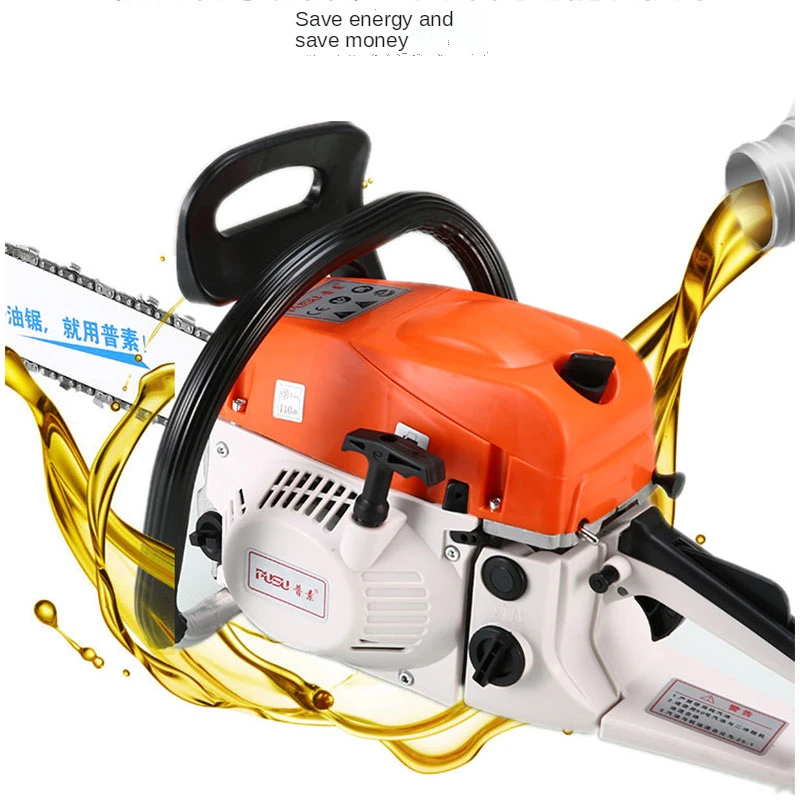 チェーンソー8500W,高出力,ポータブル,チェーンソー,多機能ガソリン鋸