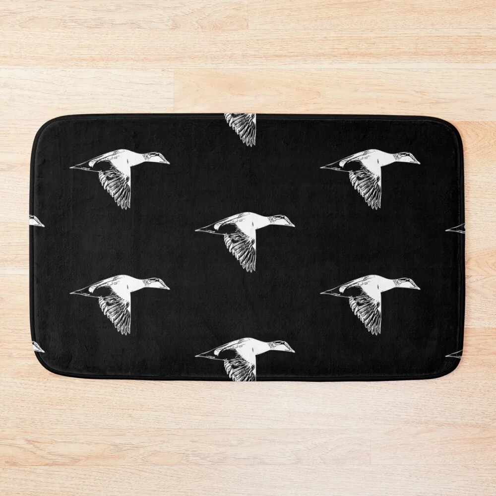 

Common Eider White Print Bath Mat Bath Accessories Rooms House Entrance Mat