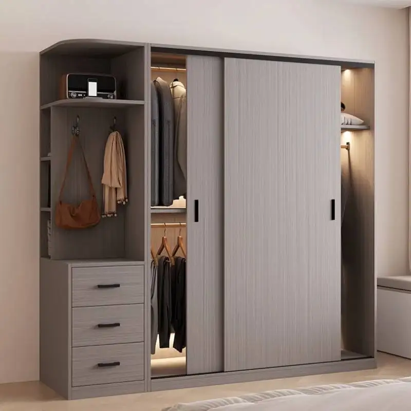 

Items European Wardrobes Closet Wooden Tall Nordic Drawers Storage Wardrobes Adult Cute Saving Guarda Roupas Furniture For Home