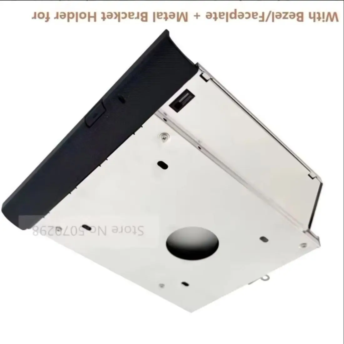 With Panel 2nd Secondary 2.5 Hard Drive HDD SSD Optical bay Caddy Bracket for Lenovo TianYi 310-15 IdeaPad 110-15ISK 110-15IKB