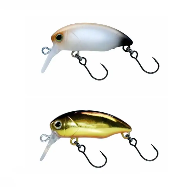 DUODUOYU 1PCS Mini Crankbait Angeln Köder Wobbler 2,8g 33mm Pesca Stream Minnow Harten Köder Für Barsch Club forelle Angelgerät