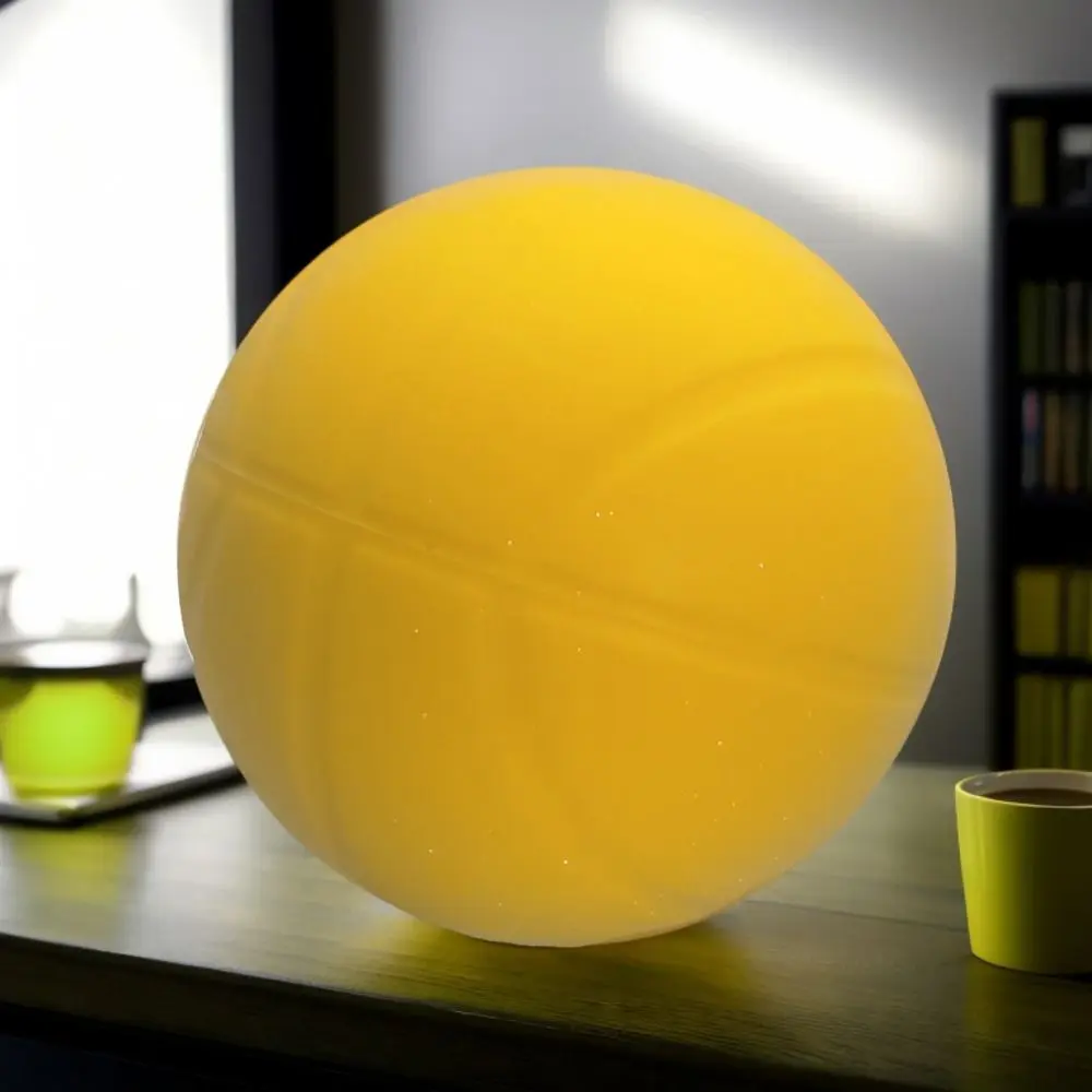 ลูกบาสเก็ตบอลโฟมเงียบ จับง่าย ลูกบอลฝึกซ้อมในร่มเสียงรบกวนต่ำ ลูกบอลฝึกซ้อมกิจกรรมในร่มน้ำหนักเบา กีฬากลางแจ้ง