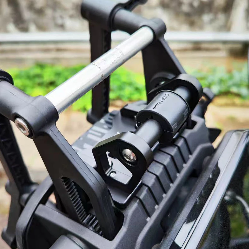 جديد 2024 ل CFMOTO 450MT 450 MT 2025 ملحقات الدراجة النارية باستخدام الحاسب الآلي الألومنيوم حامل هاتف GPS حامل الملاحة جديد تمديد قوس