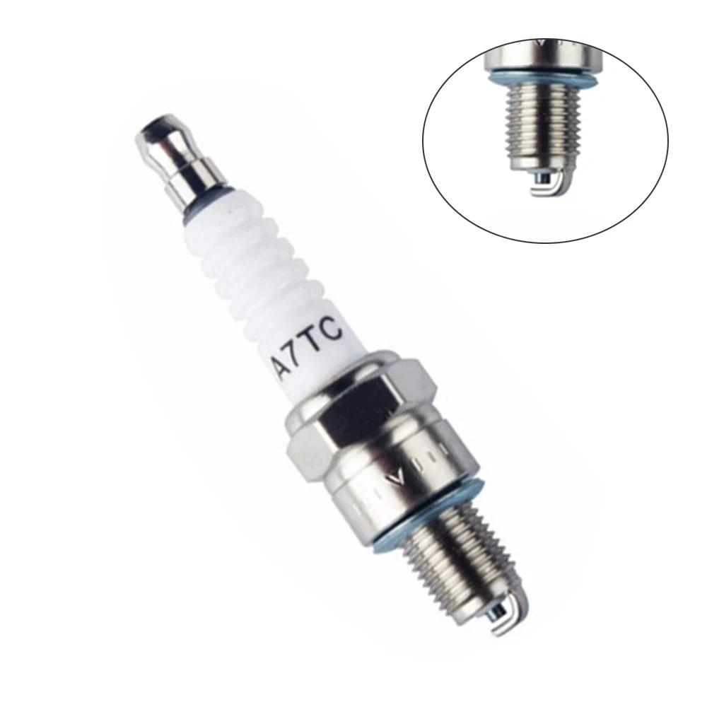 

Motorcycle Ignition A7TC Spark Plug for GY6 50cc 70cc 90cc 110cc 125cc 150cc ATV Dirt Bikes Go Kart Moped Quad Kazuma