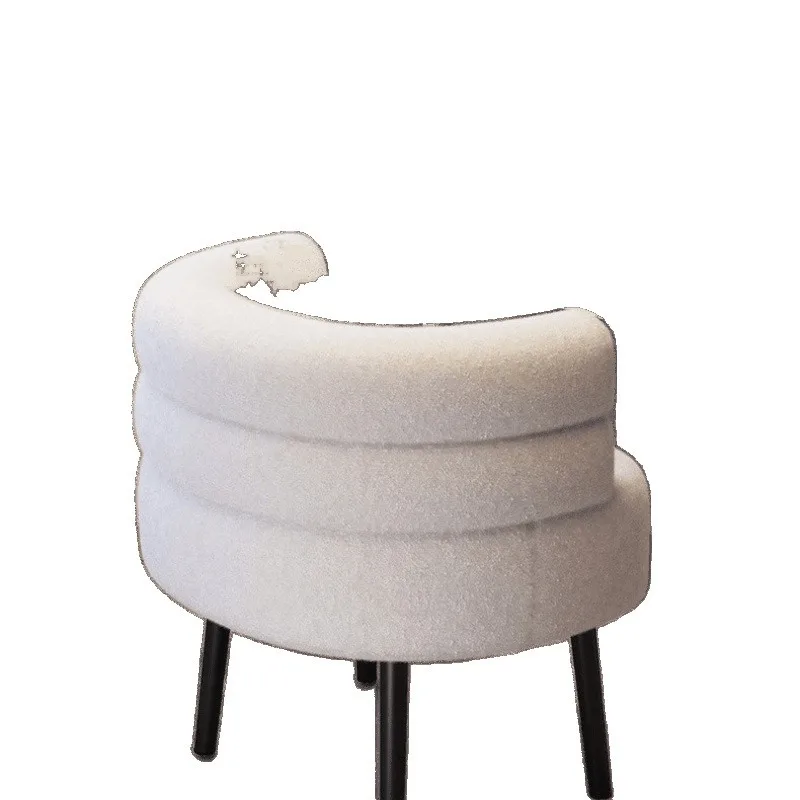 

Single Lazy Sofa Chair Makeup Internet celebrity Lamb Fleece Chair