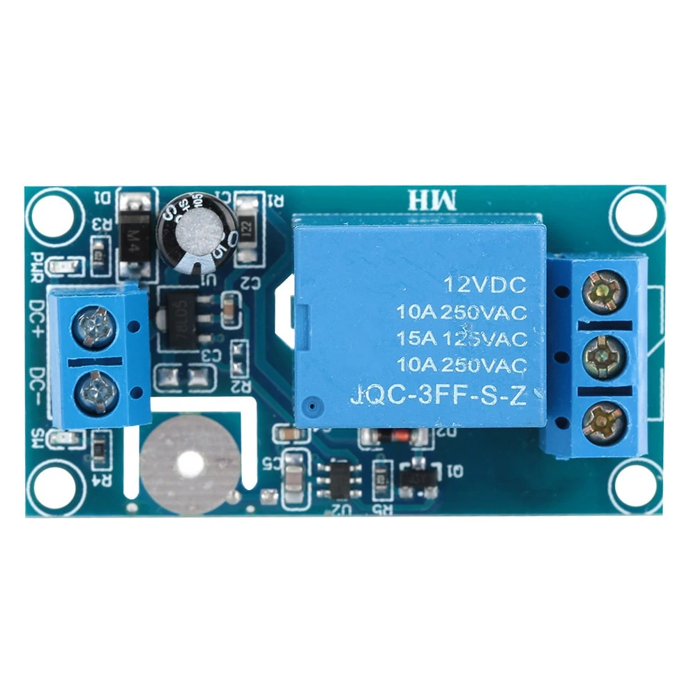 12V 1 Channel Relay Capacitive Self Locking Touch Switch Module