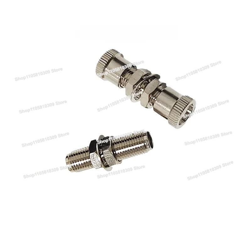 Fiber Optic Coupler SMA905 To SMA905 Adapter, Docking Device, Fiber Optic Jumper Connector, Flange