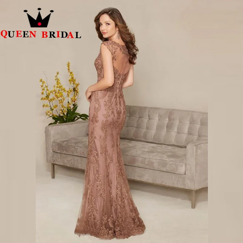 Mulheres Lindo Renda Vestidos de Casamento, Mãe Da Noiva Vestidos, Cap Sleeve, Querida, Formal, Personalizado, S01Y