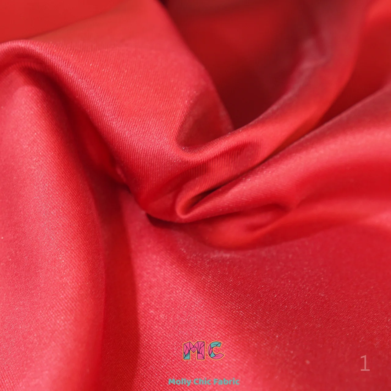 Orange red Mikado micro stiff fabric sewn wedding dress suits stage costume designer solid color diy fabric