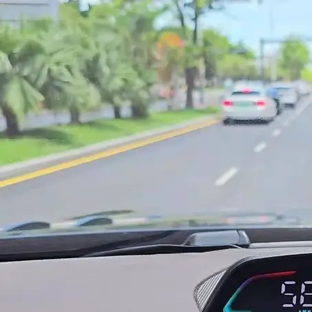 B3 Obd  Head Up Display GPS Digtial Car Gauge Speedometer on Board Computer Smart Car Gauge Water Temp Fuel Consumption Voltage